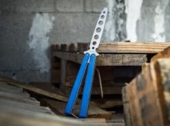 BHQ Balisong Trainer Blue -Magnum Verkäufe boeker plus bhq balisong trainer blue 01bo714 4 1280x1280