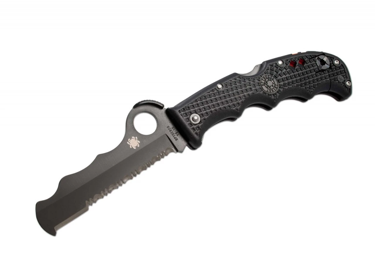 Spyderco Assist Black Blade Combo Edge 3 Spyderco Assist Black Blade Combo Edge