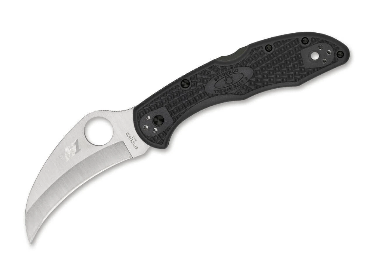 Spyderco Tasman Salt 2 Lightweight Black H1 3 Spyderco Tasman Salt 2 Lightweight Black H1