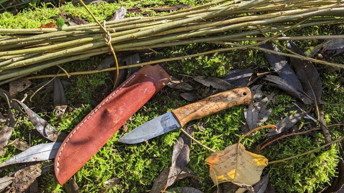 Böker Onlineshop -Magnum Verkäufe casstrom woodsman mit lederscheide 1